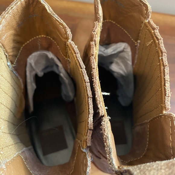 Dolce Vita Suede Western Ankle Chelsea Boots - Picture 6 of 6